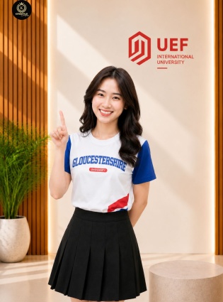 Áo Thun Polo Cao Cấp Trường Đại Học UEF