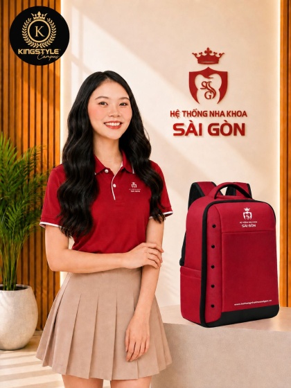 Áo Polo Cao Cấp Hệ Thống Nha Khoa Sài Gòn