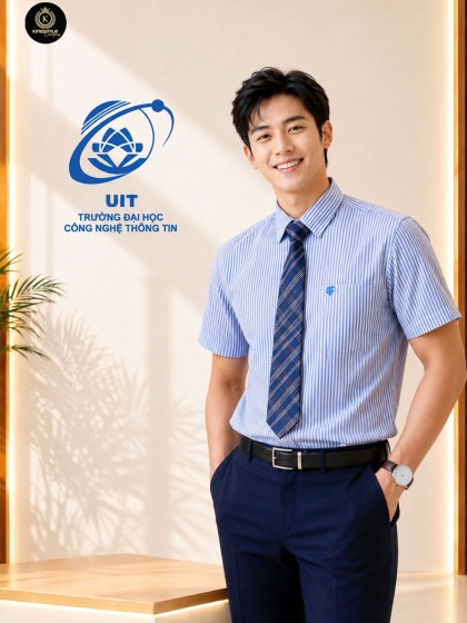 Áo Sơ Mi Cao Cấp Trường Đh Công Nghệ Thông Tin