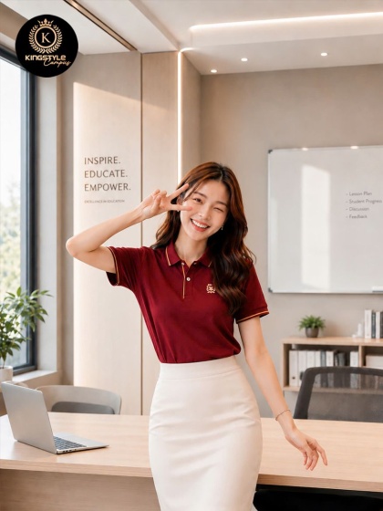 Áo Đồng Phục Giáo Viên Trường Quốc Tế Việt Úc