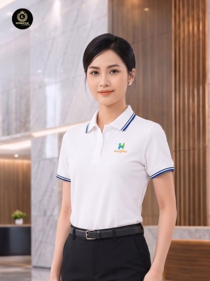 Áo đồng phục công ty Hùng Hậu