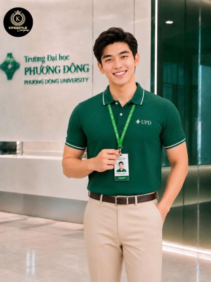 Áo Thun Polo Cao Cấp Trường Đại học Phương Đông