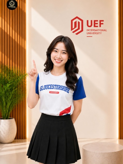 Áo Thun Polo Cao Cấp Trường Đại Học UEF